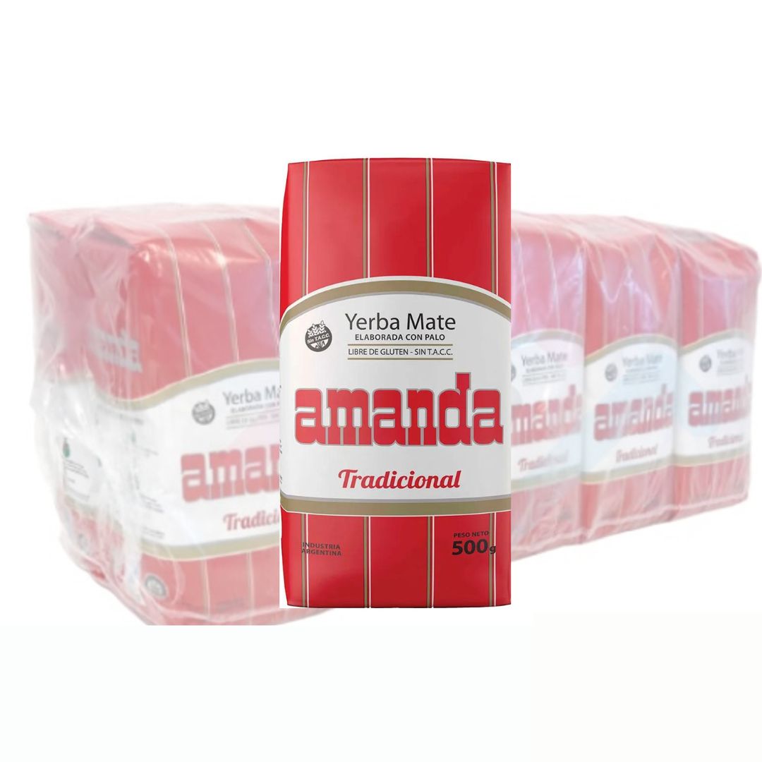 YERBA AMANDA PACK 10 X 500 GRS.