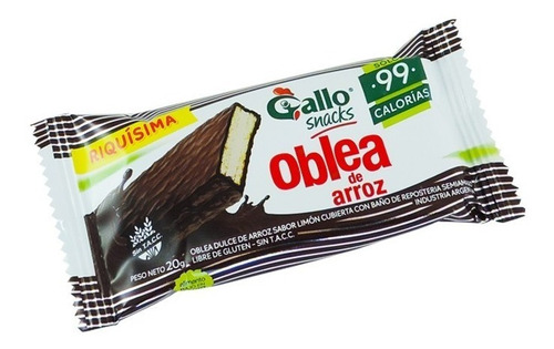 GALLO OBLEA ARROZ  UNIDAD