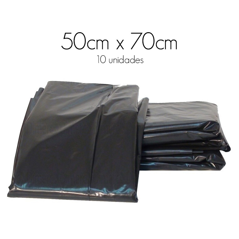 BOLSA RESIDUOS 50 X 70 X 10 UNID.