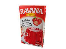 RAVANA GELAT. FRUTILLA 40 GRS.