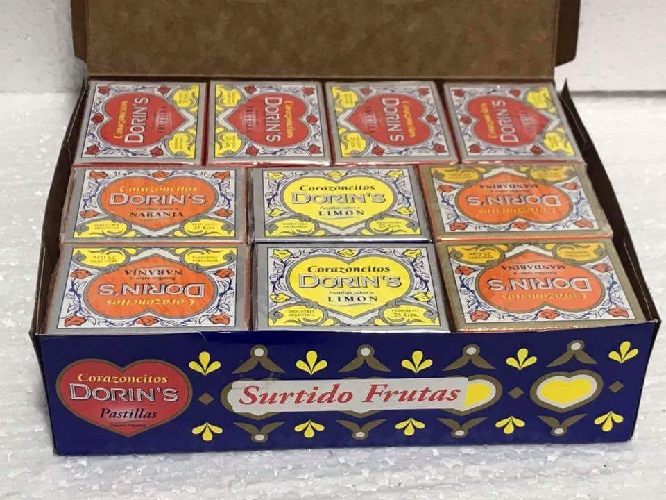 CORAZONCITOS DORIN'S PAST. X 16 UNID.