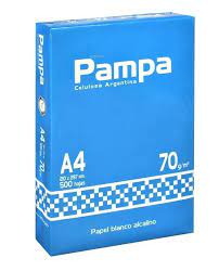 RESMA PAMPA A-4 70 GRS.