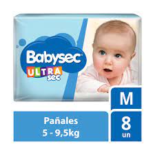 BABYSEC PAÑAL ULTRA X8 MEDIO