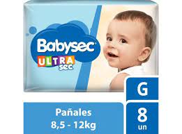 BABYSEC PAÑAL ULTRA X8 GRANDE