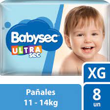 BABYSEC PAÑAL ULTRA X8 XG