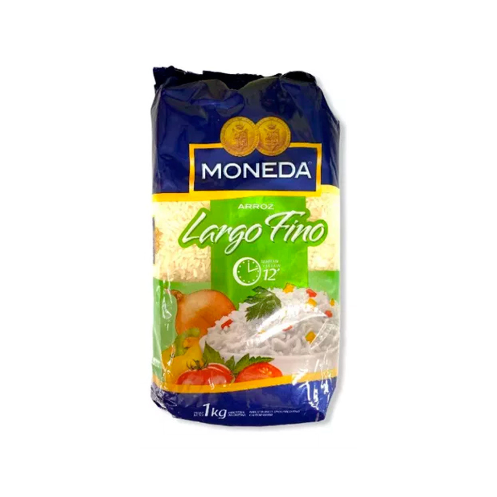 MONEDA ARROZ GRANO LARGO PACK 10 X 500 GRS.