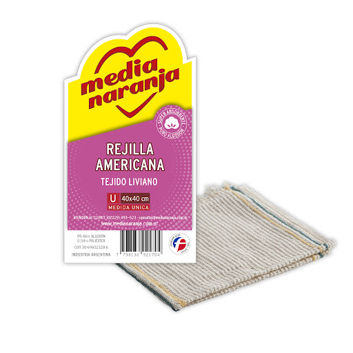 MEDIA NARANJA REJILLA MULTIUSO