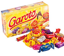 GAROTO BOMBON X 250 GRS.