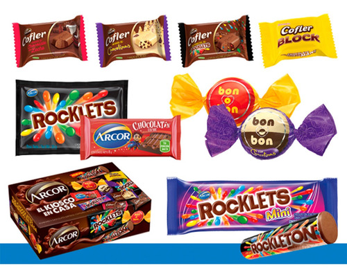 ARCOR BOMBON KIOSCO EN CASA X 246 GRS.