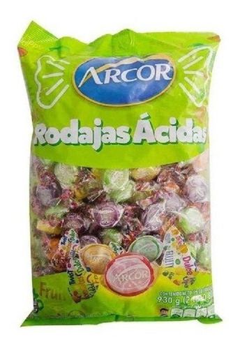 ARCOR CARAM. RODAJAS X 930 GRS.