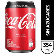 COCA COLA S-AZ. LATA 6 X 354 CC.