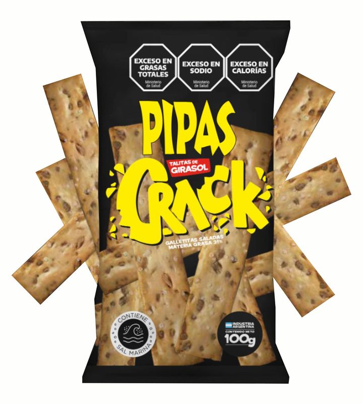 PIPAS CRACK TALITAS X 100 GRS.