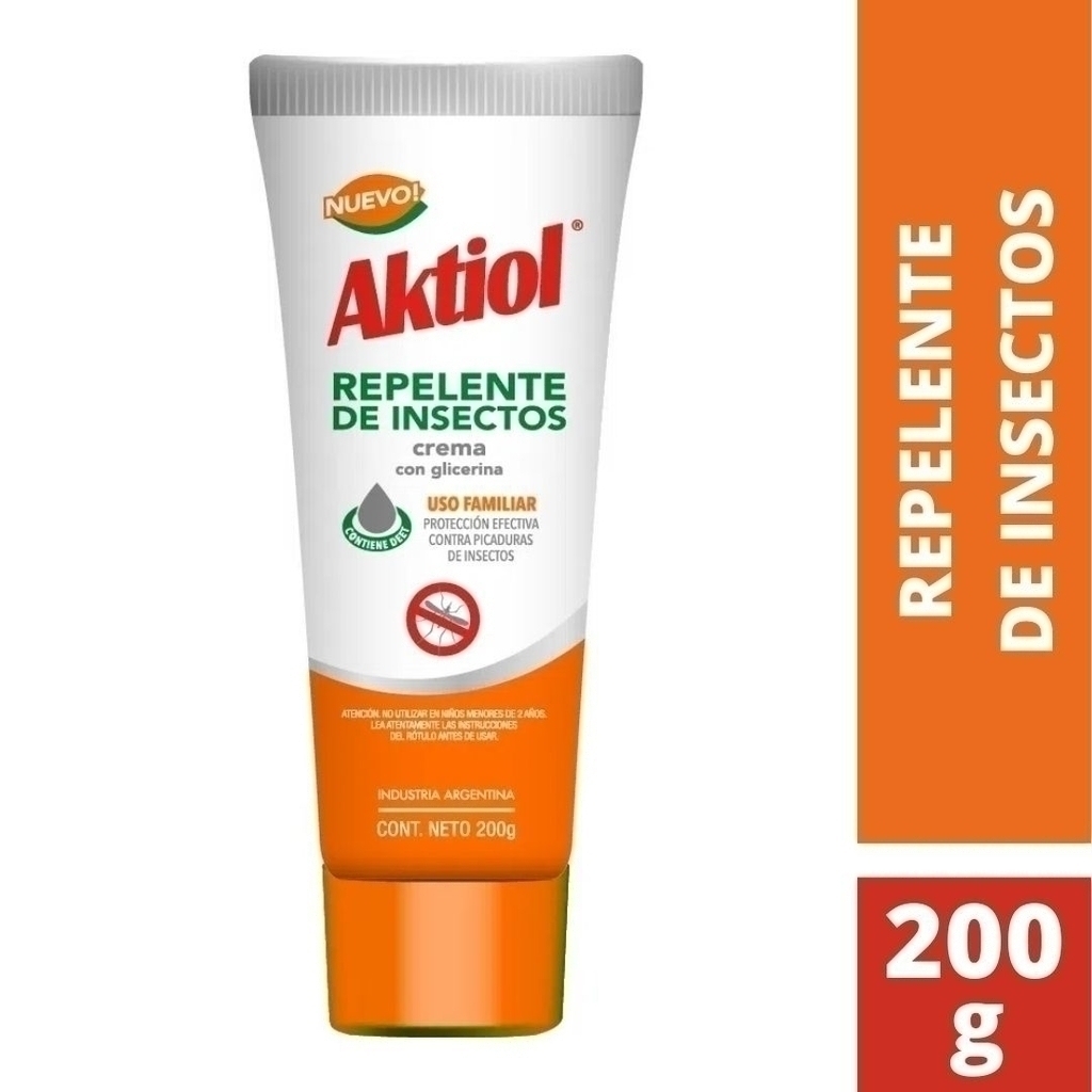 AKTIOL REPELENTE CREMA 200 GRS. *