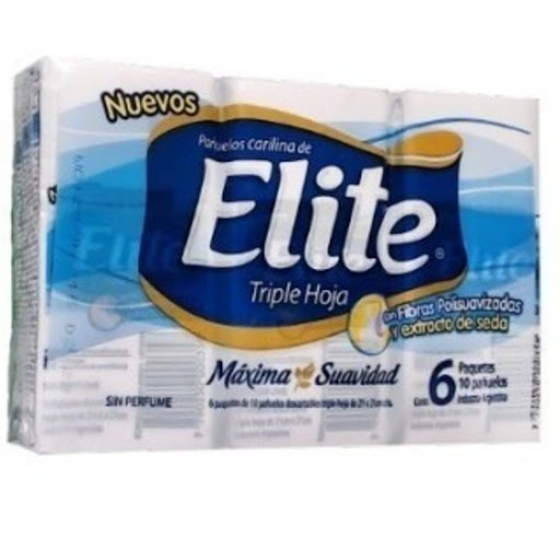 ELITE PAÑUELOS 6 PAQ.