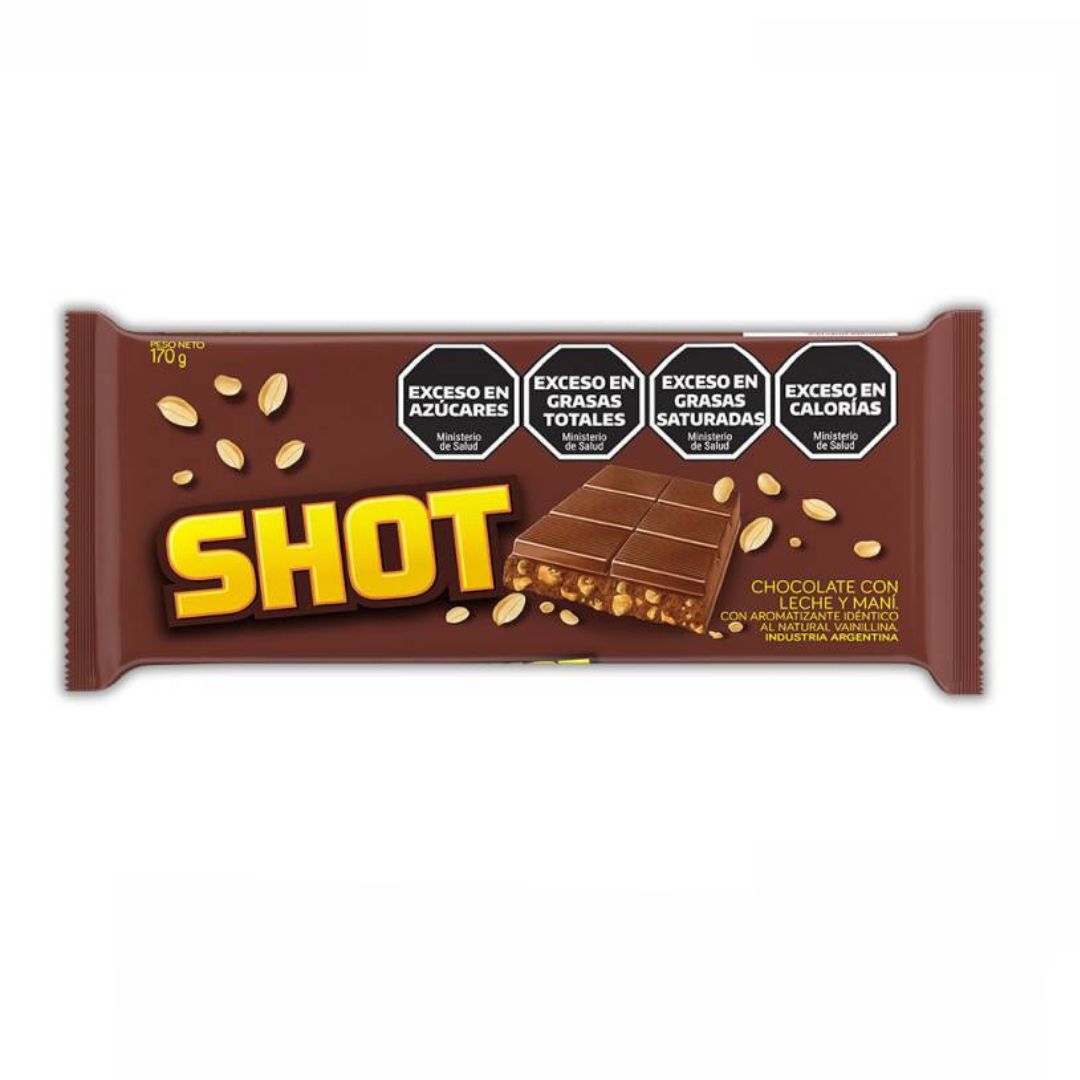 SHOT CHOC. X 170 GRS.