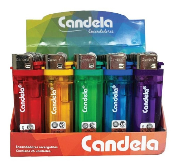 CANDELA ENC. TRANSP. 25 UNID