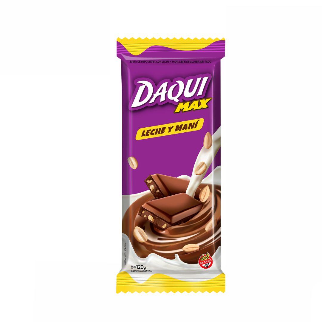 DAQUI CHOC. X 120 GRS. *
