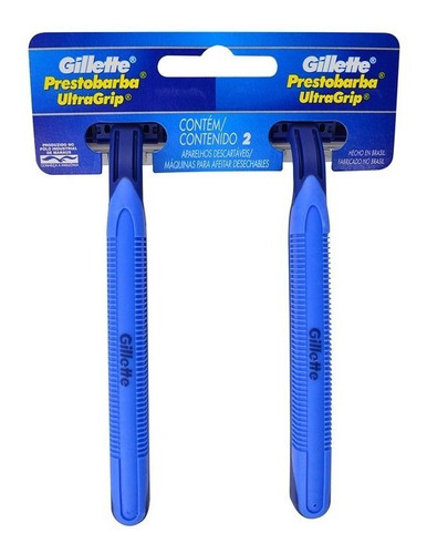 PRESTOBARBA ULTRAG. 2 FILOS AZUL