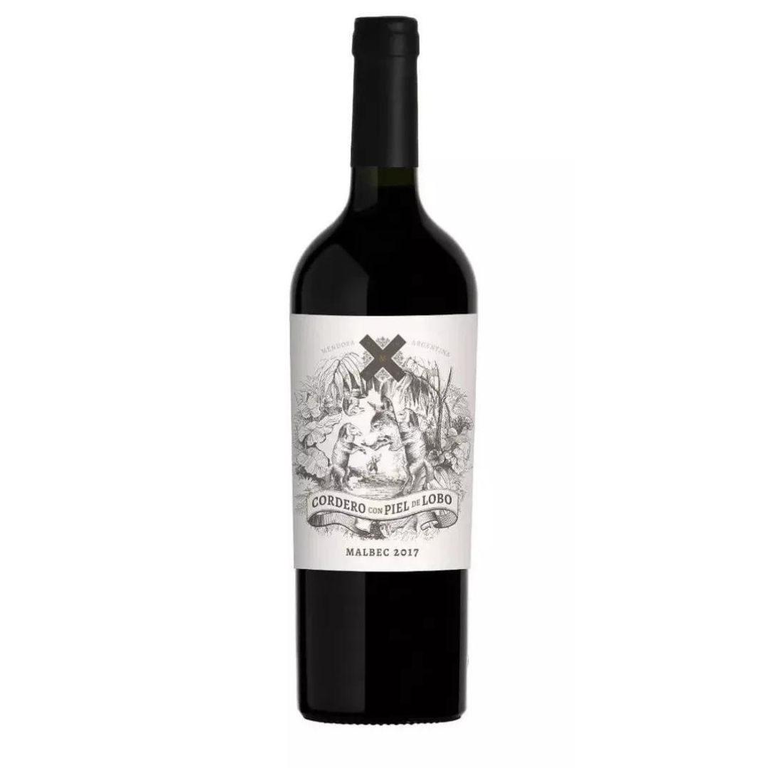 CORDERO C-PIEL LOBO X 750 MALBEC