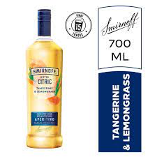 SMIRNOFF VODKA X 700 TANGERINE | LEMONGRASS