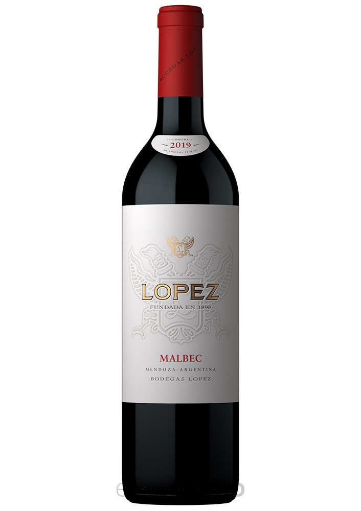 LOPEZ MALBEC X 750 CC.