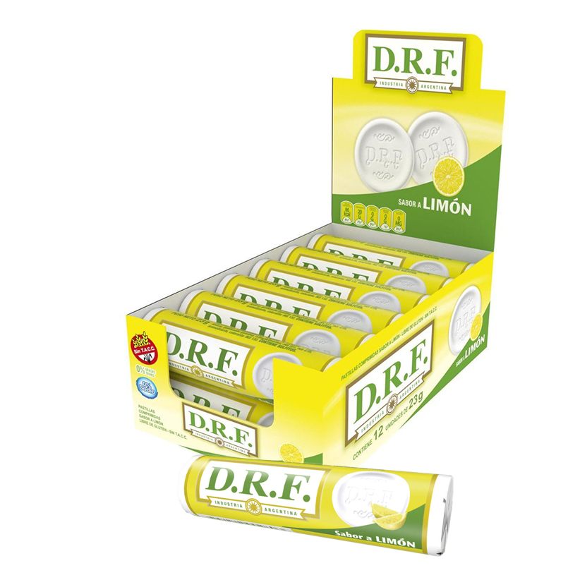 D.R.F. PAST. X 12 UNID. LIMON