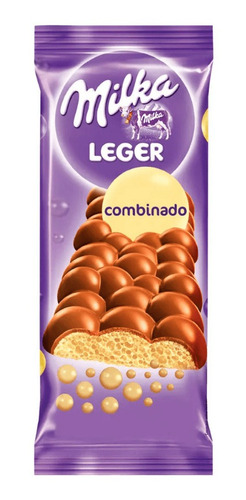 MILKA CHOC. LEGER X 50 GRS. COMB.