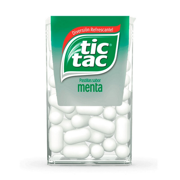 TIC TAC PAST. 12 UNID. MENTA