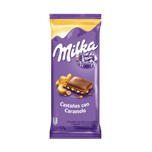 MILKA CHOC. X 155 GRS. CASTAÑAS