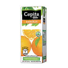 CEPITA 6 X 200 CC. NARANJA