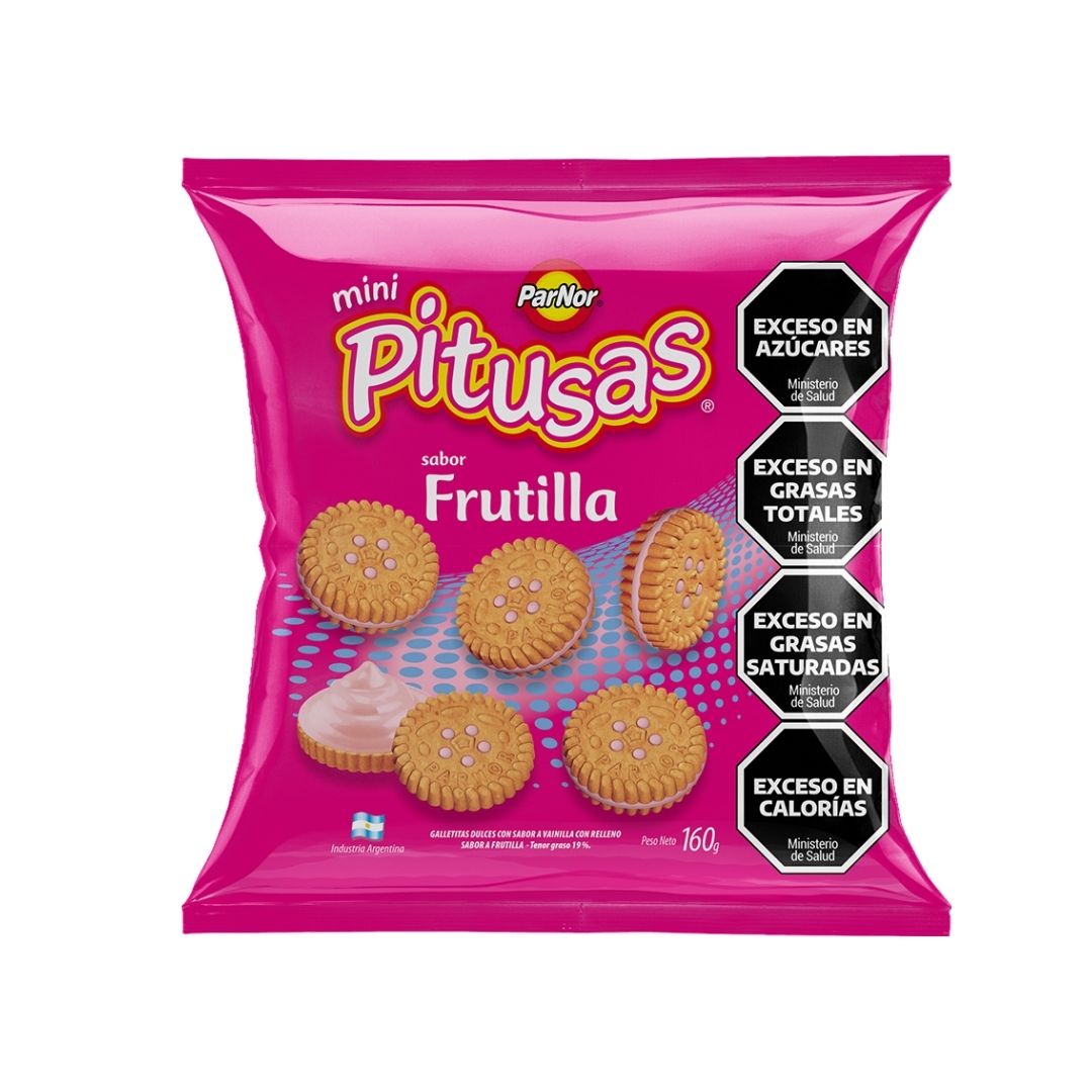 PITUSAS GALL. FRUTILLA 160 GRS.