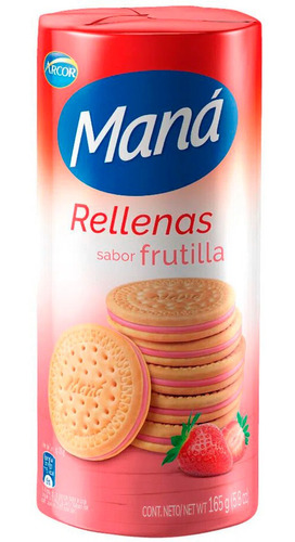 MANA RELL. FRUTILLA 152 GRS.