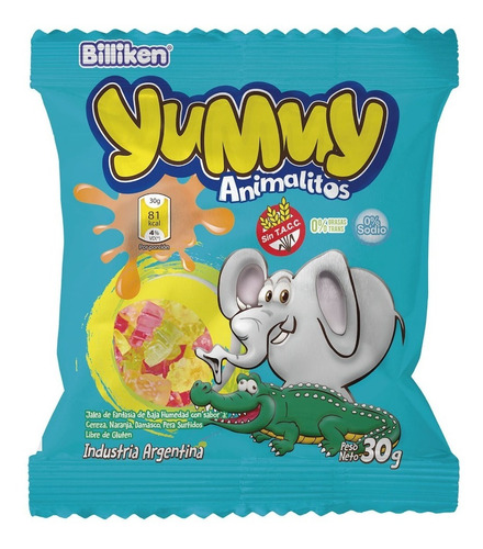 YUMMY X 12 UNID. ANIMALITOS
