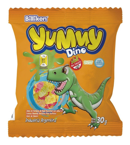 YUMMY X 12 UNID. DINOS