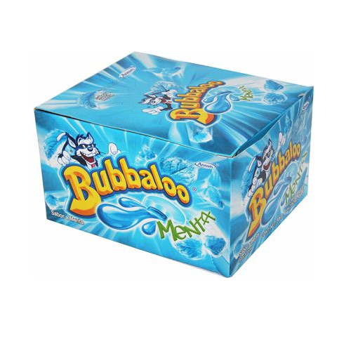 BUBBALOO CHICLE 60 UNID. MENTA