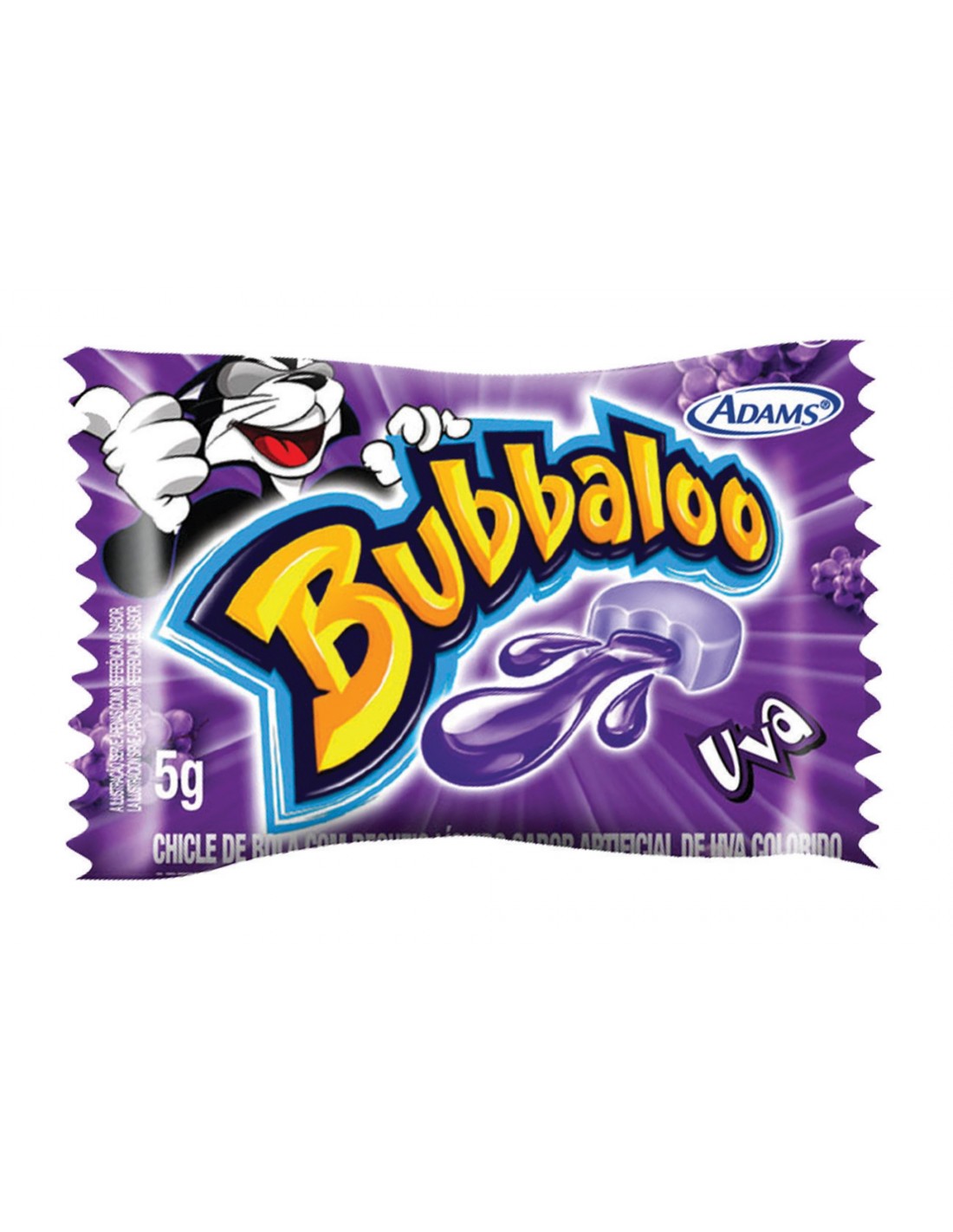 BUBBALOO CHICLE 60 UNID. UVA