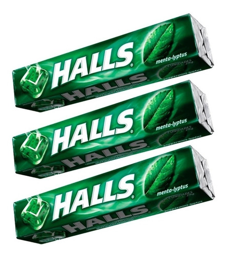 HALL`S X 12 UNID. MENTA