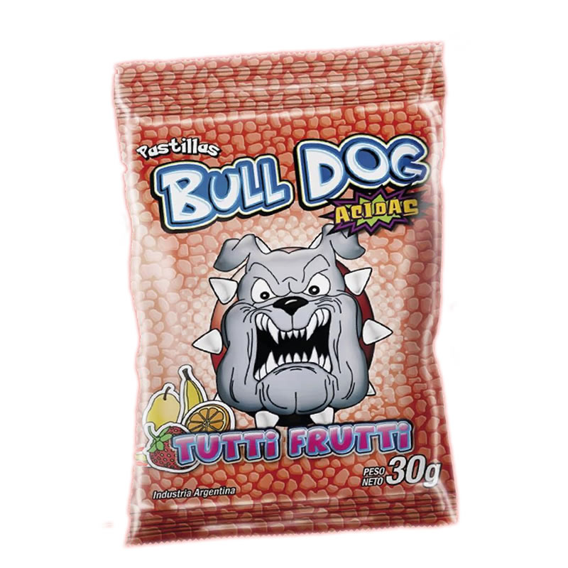 BULL DOG PAST. X 12 UNID. TUTTI