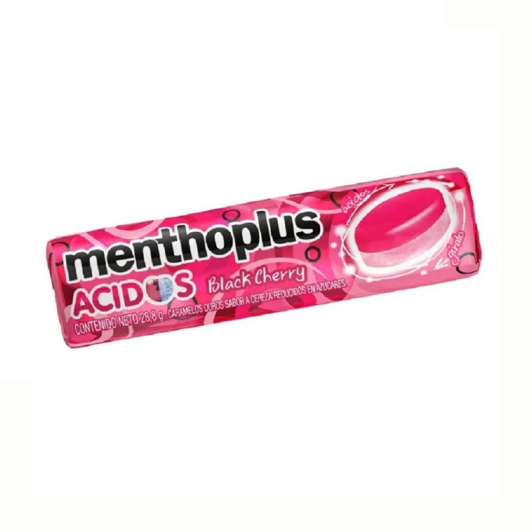 MENTHOPLUS ACIDAS X 12 UN. CEREZA