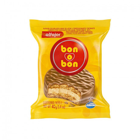 BON O BON ALF. NEGRO  X 40 GRS.