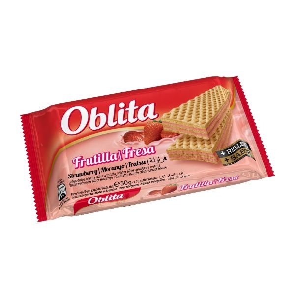 OBLITA OBLEA 50 GRS. FRUTILLA