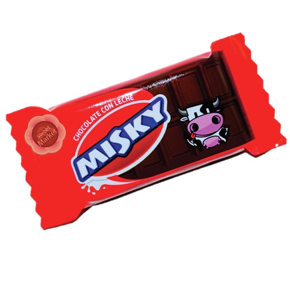 MISKY CHOC. 20 UN. X 8 GRS. NEGRO