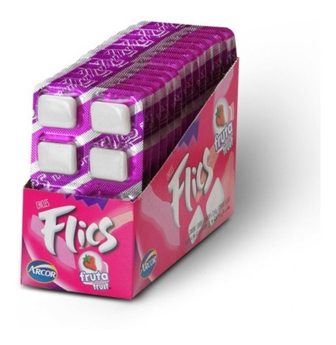 FLIC`S CHICLE 12 UNID. FRUTA