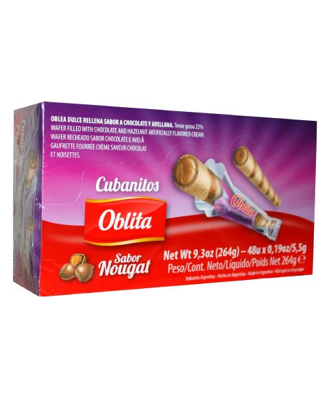OBLITA CUBANITO 48 UNID. NOUGAT