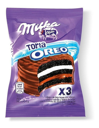 MILKA 3 ALF. OREO