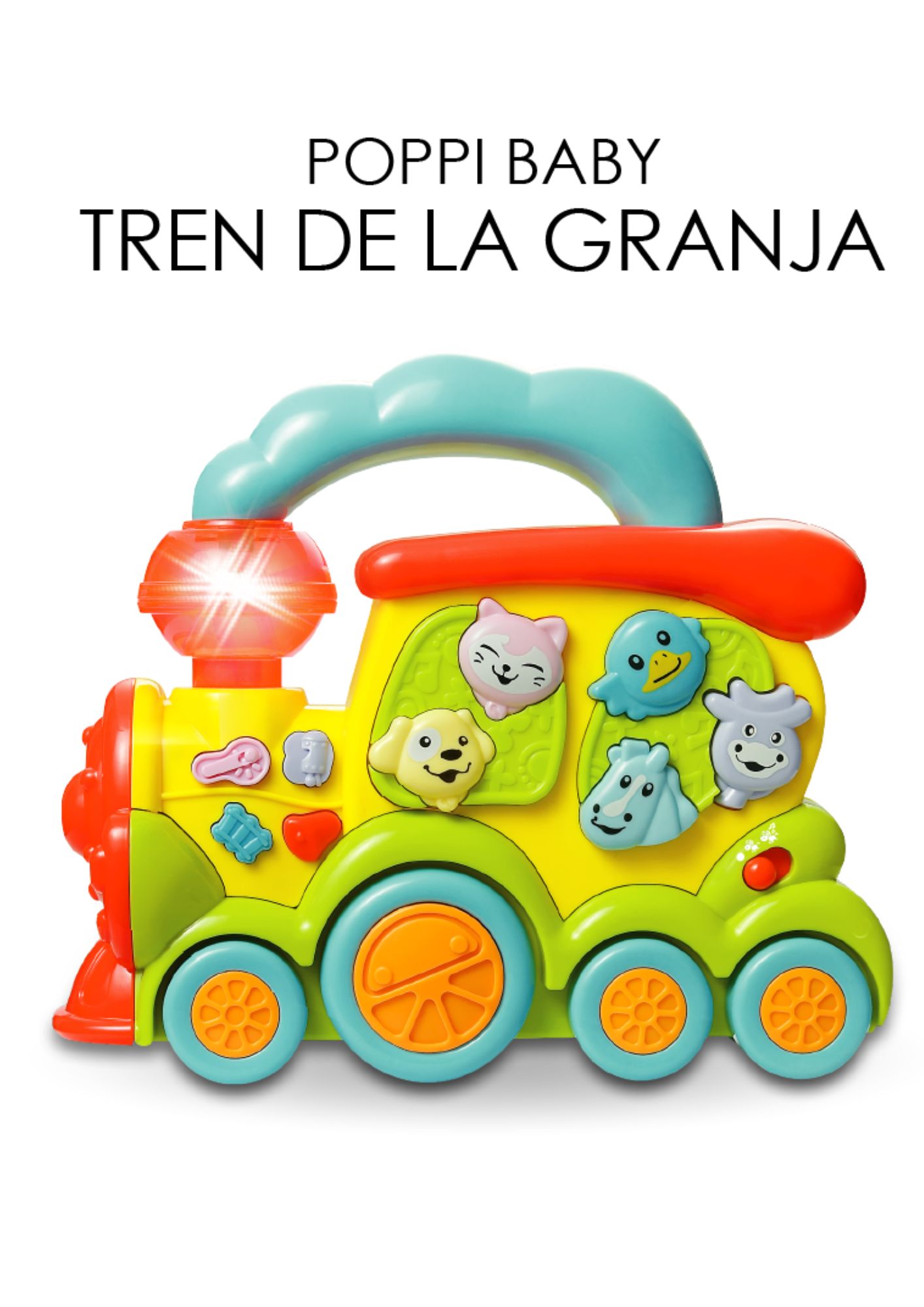 TREN DE LA GRANJA POPPI LUZ-SONIDO
