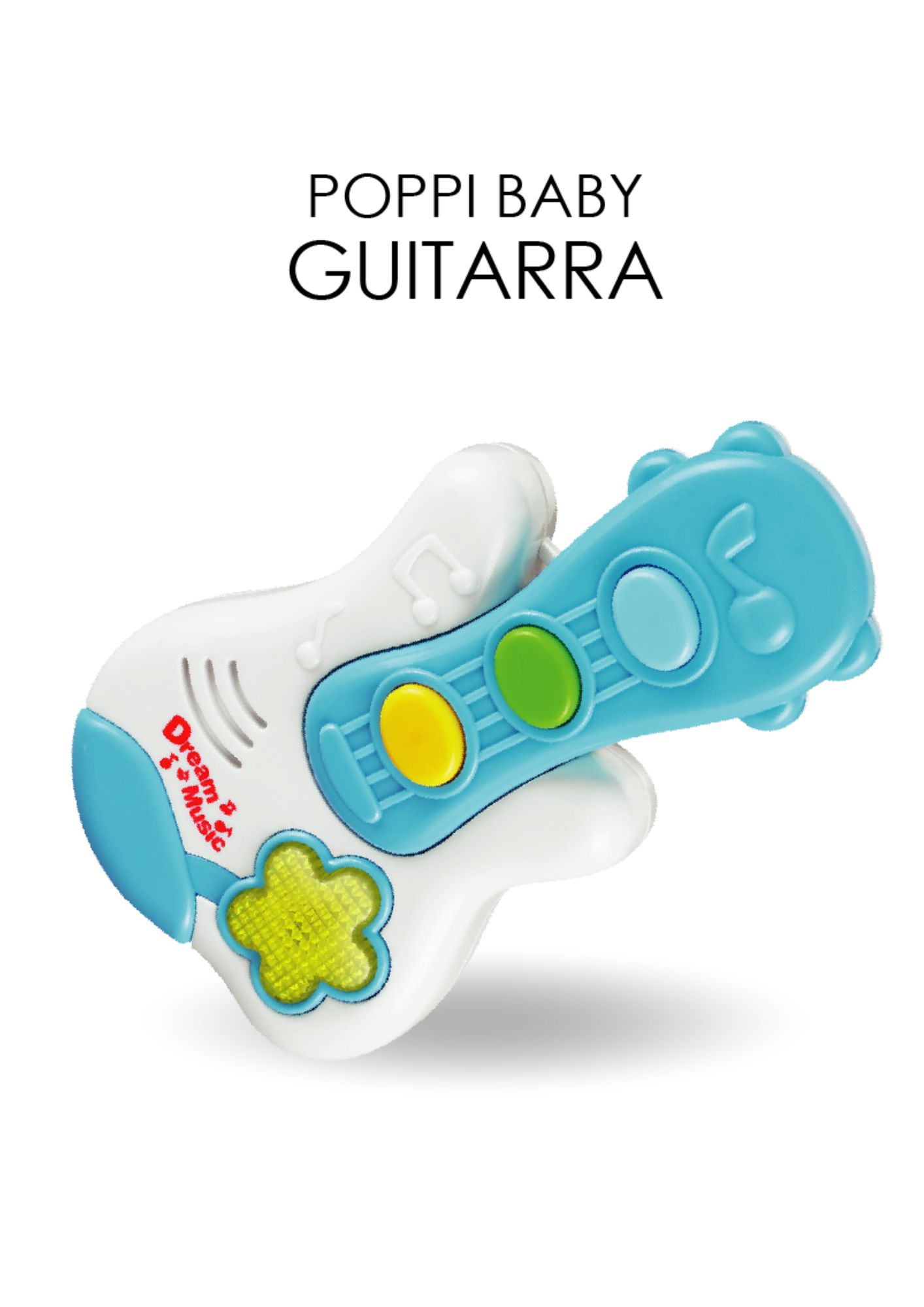 GUITARRA POPPI LUZ-MUSICA