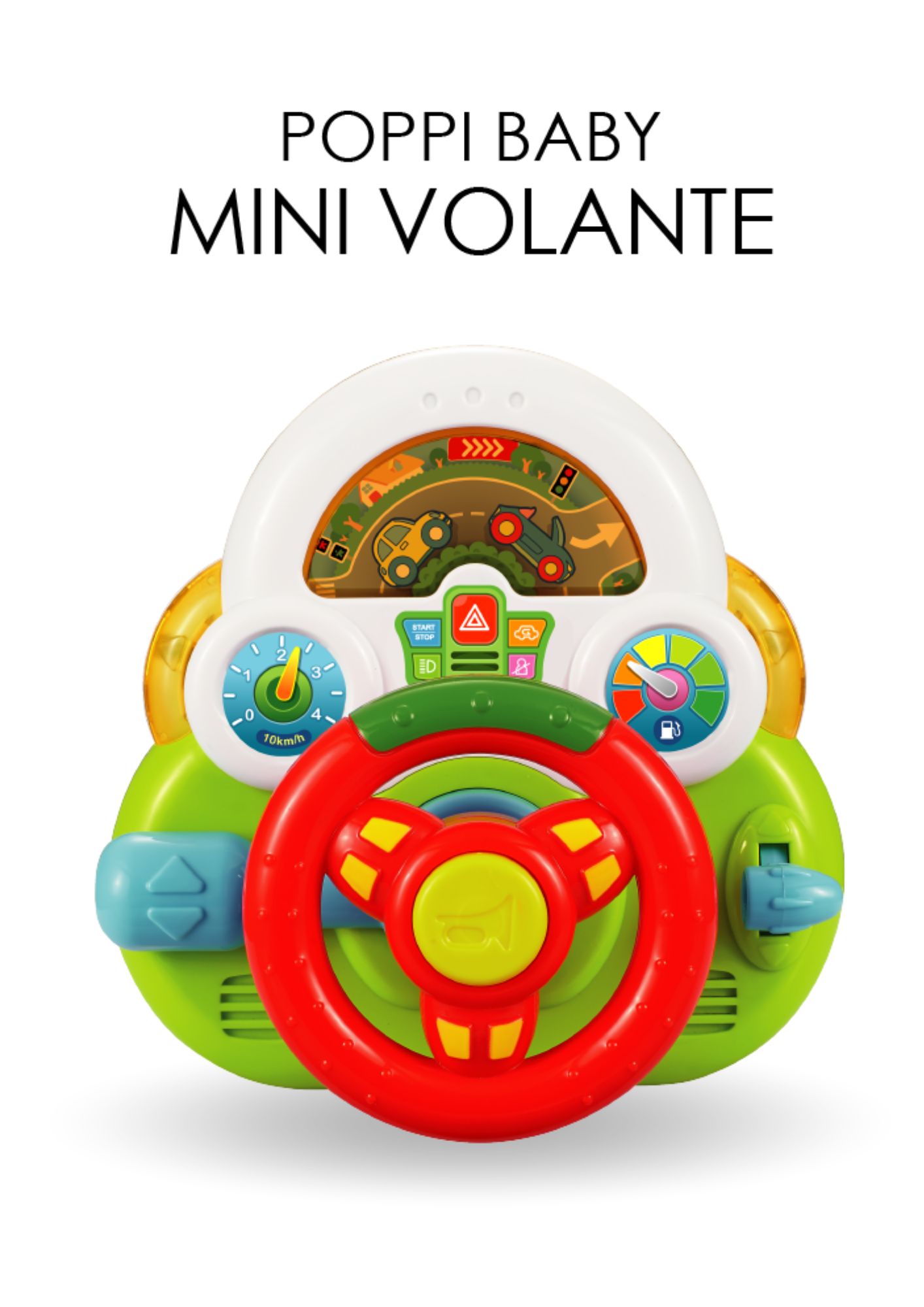 VOLANTE INTERACTIVO POPPI LUZ-SONIDO