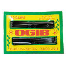 CLIPS INVISIBLES X 12 UNID. NEGRO