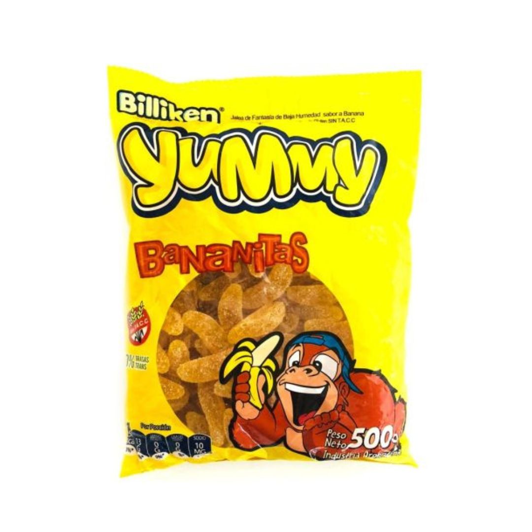 YUMMY X 500 GRS. BANANITAS